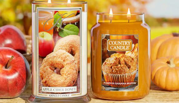 Jaka jest różnica między świecami Kringle Candle i Country Candle?