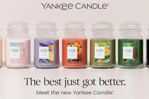 Yankee Candle od nowa: zapachy, design i kampania z Brittany Snow