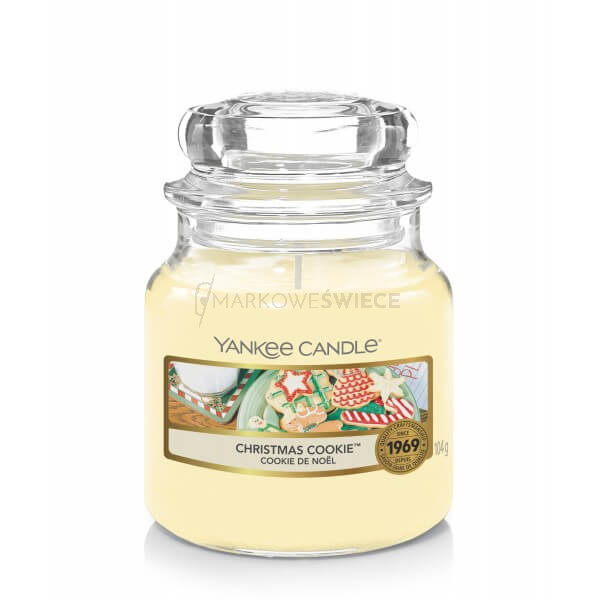 Yankee Candle Christmas Cookie Mała Świeca 104g