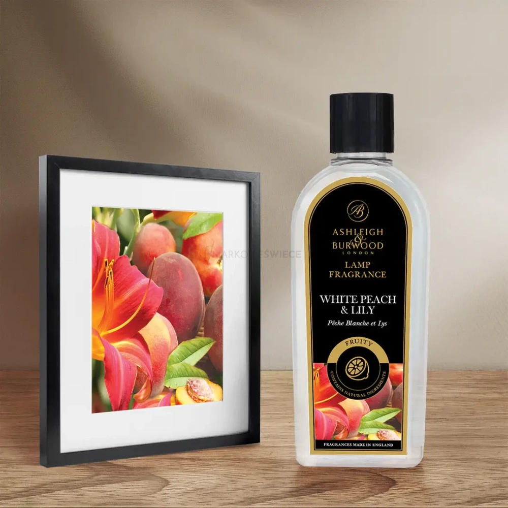 Ashleigh & Burwood Wkład do Lampy Zapachowej White Peach & Lily 500ml