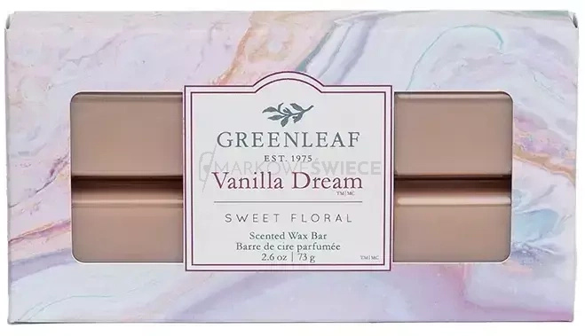 Green Leaf Vanilla Dream Wosk Zapachowy 73g