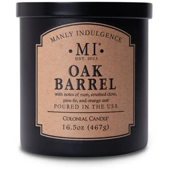 Colonial Candle Oak Barrel Świeca Zapachowa 467g