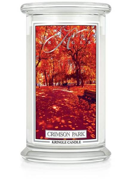 Kringle Candle Crimson Park Duża Świeca Zapachowa 624g