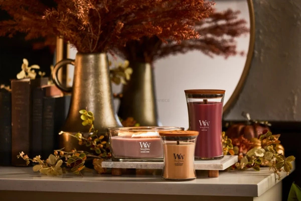 WoodWick Patchouli Crème Duża Świeca Core 609,5g