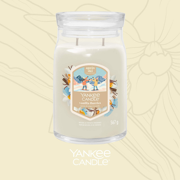 Yankee Candle Vanilla Flurries Signature Duża Świeca 567g