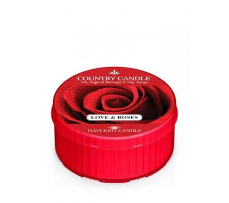Country Candle Love & Roses Świeca Daylight 42g