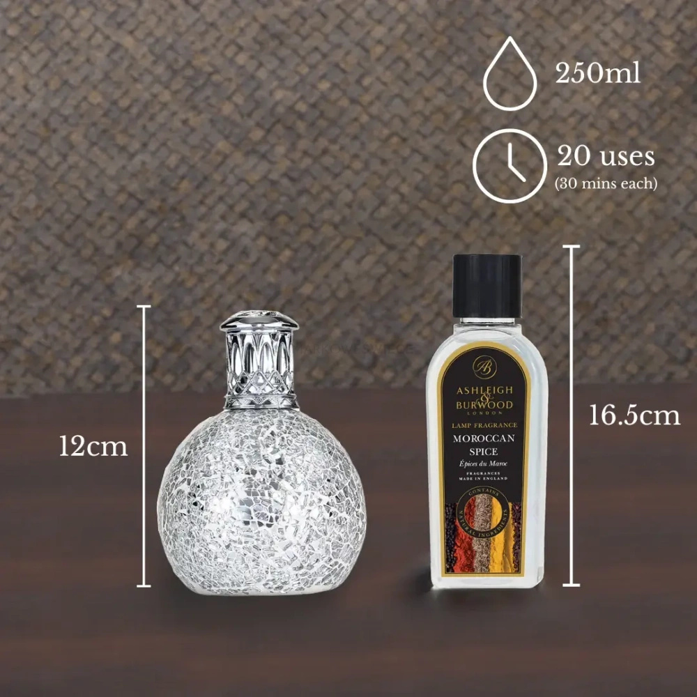 Ashleigh & Burwood Zestaw Lampa Zapachowa Mała Twinkle Star + Moroccan Spice 250 ml