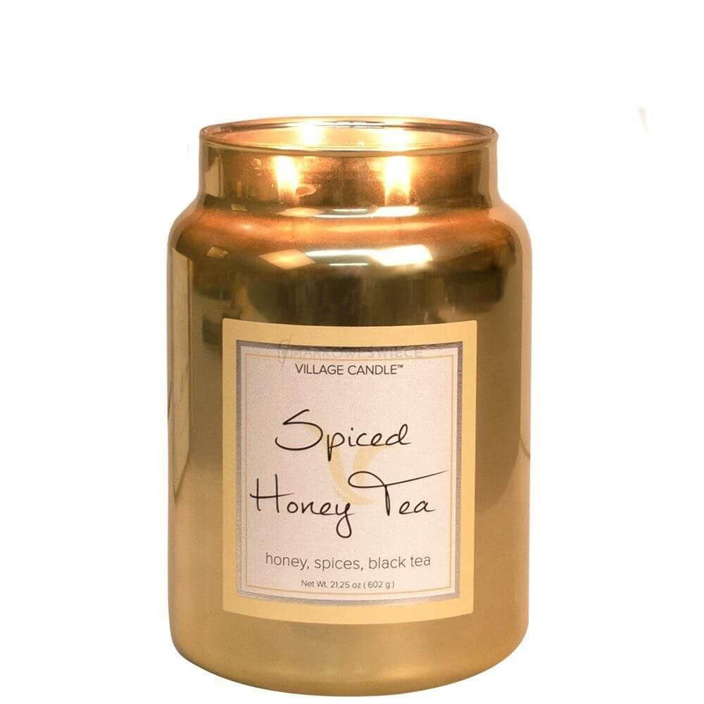 Village Candle Spiced Honey Tea Duża Świeca Zapachowa 602g