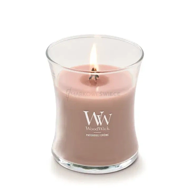 WoodWick Patchouli Crème Średnia Świeca 275g