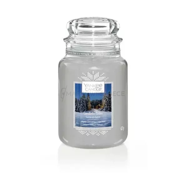 Yankee Candle Candlelit Cabin Duża Świeca Zapachowa 623g