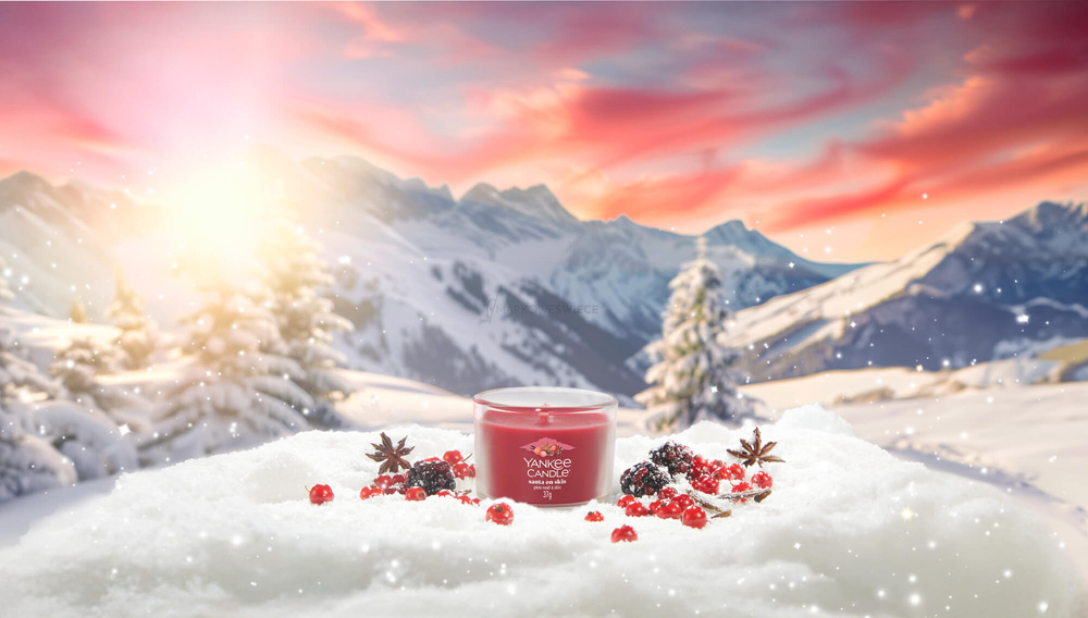 Yankee Candle Santa On Skis Mini Świeczka 37g