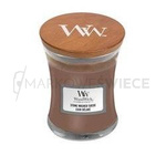 WoodWick Stone Washed Suede Mała Świeca 85g