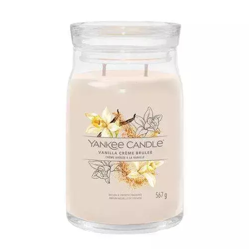 Yankee Candle Vanilla Creme Brulee Signature Duża Świeca 567g