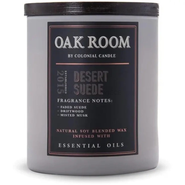 Colonial Candle Desert Suede Świeca Zapachowa Tumbler 425g