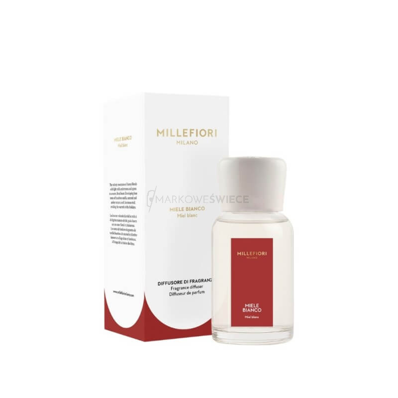 Millefiori Milano Miele Bianco pałeczki zapachowe 250ml
