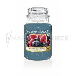 Yankee Candle Mulberry & Fig Delight Duża Świeca Zapachowa 623g
