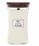 WoodWick White Tea & Jasmine Duża Świeca Core 609,5g