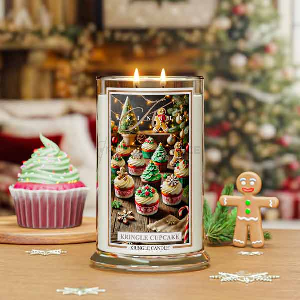 Kringle Candle Kringle Cupcake Duża Świeca Zapachowa 624g