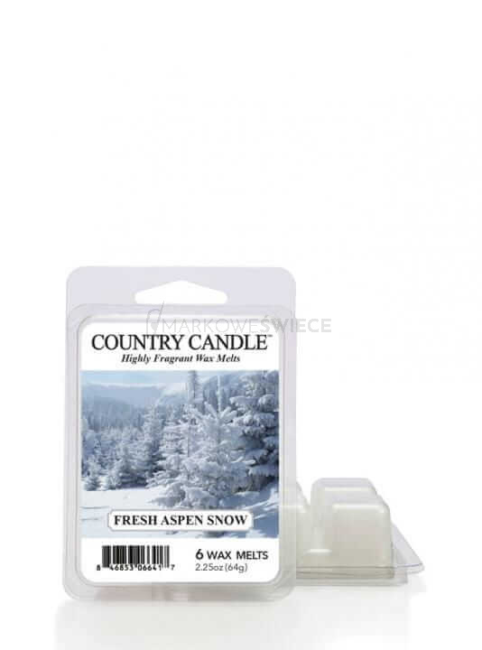 Country Candle Fresh Aspen Snow Wosk Zapachowy 64g