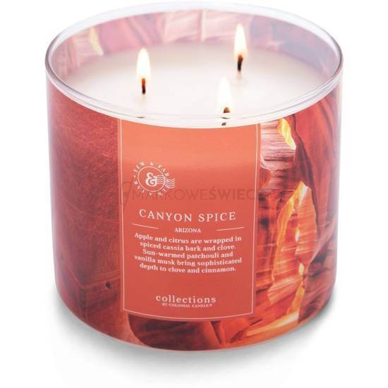 Colonial Candle Canyon Spice Świeca Zapachowa Tumbler 411g