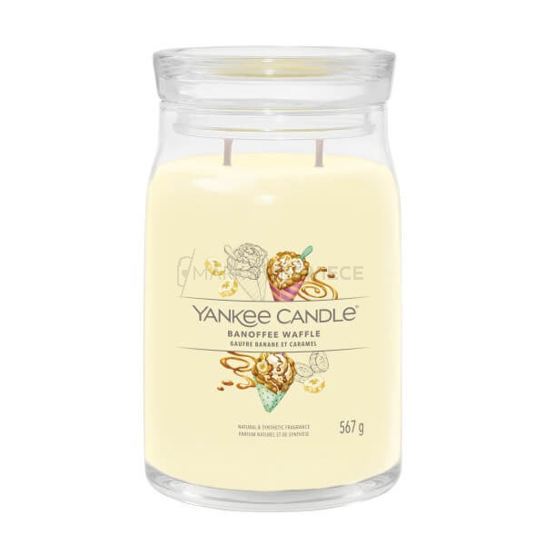 Yankee Candle Banoffee Waffle Signature Duża Świeca 567g