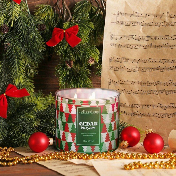 Colonial Candle Cedar Balsam Świeca Zapachowa Tumbler 396g