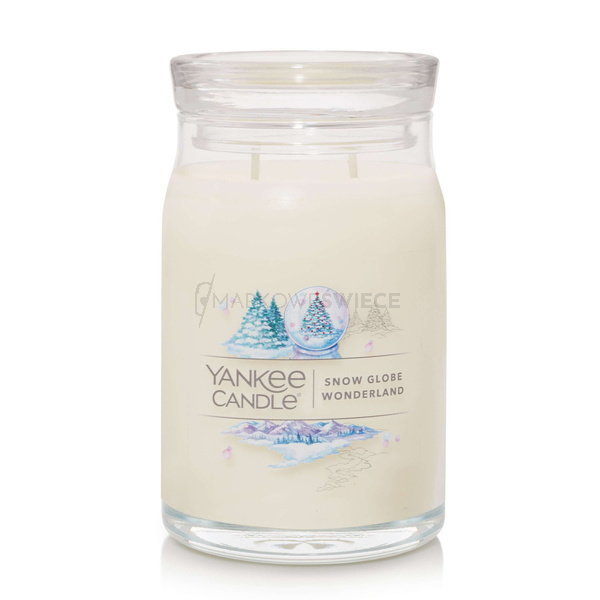 Yankee Candle Snow Globe Wonderland Signature Duża Świeca 567g