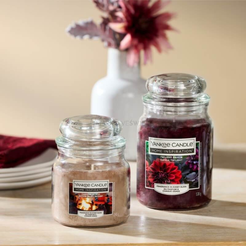 Yankee Candle Twilight Dahlia Duża Świeca Zapachowa 538g