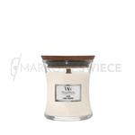 WoodWick Linen Mała Świeca 85g
