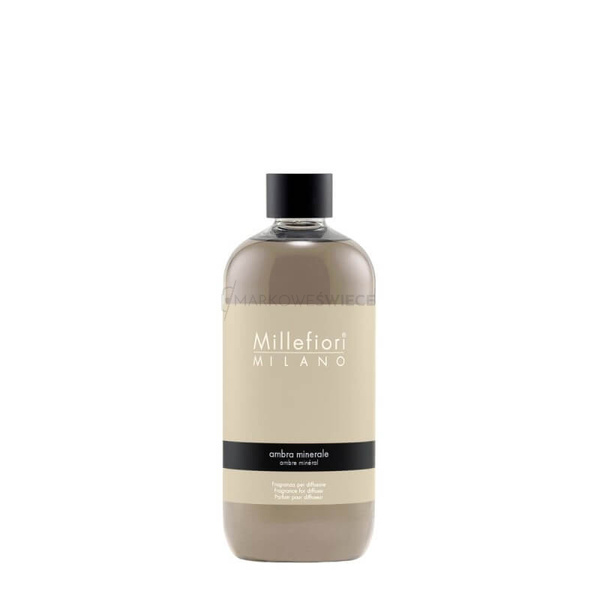 Millefiori Milano Ambra Minerale uzupełniacz do pałeczek zapachowych 500 ml