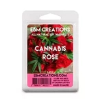 EBM Creations Cannabis Rose Wosk Sojowy Zapachowy 90g