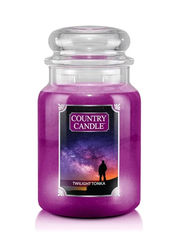 Country Candle Twilight Tonka Duża Świeca Zapachowa 652g