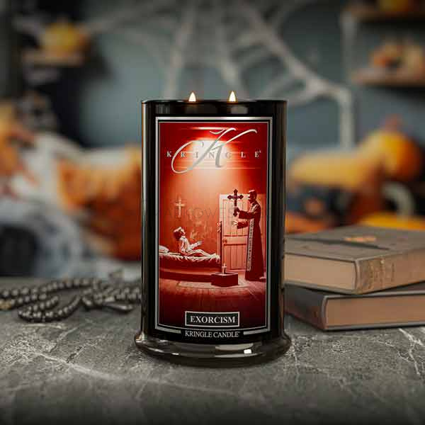 Kringle Candle Exorcism Duża Świeca Zapachowa 624g
