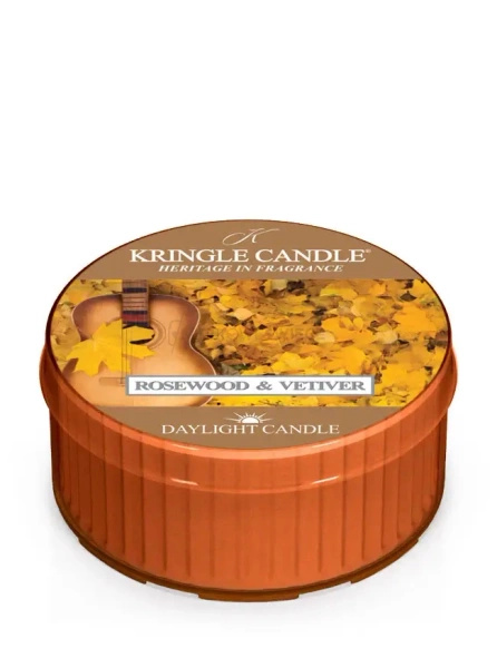 Kringle Candle Rosewood & Vetiver Świeczka Daylight 42g
