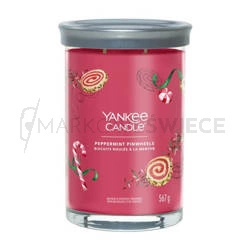 Yankee Candle Signature Peppermint Pinwheels Świeca Tumbler 567g