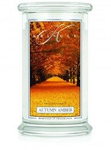 Kringle Candle Autumn Amber Duża Świeca Zapachowa 624g