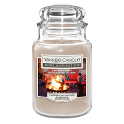 Yankee Candle Campfire Stories Duża Świeca Zapachowa 538g
