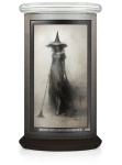 Kringle Candle Moody Witch with a Broomstick Duża Świeca Zapachowa 624g