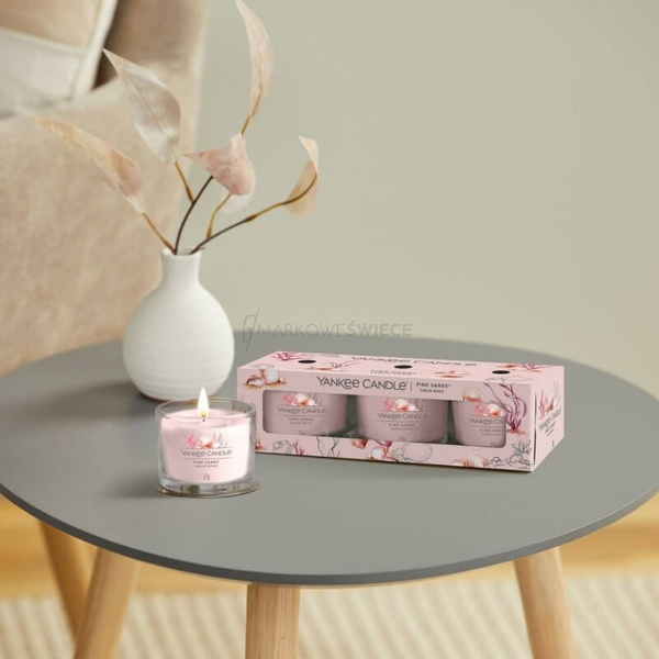 Yankee Candle Pink Sands Mini Świeczki 3x37g