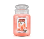 Country Candle Grapefruit & Rosemary Duża Świeca Zapachowa 652g