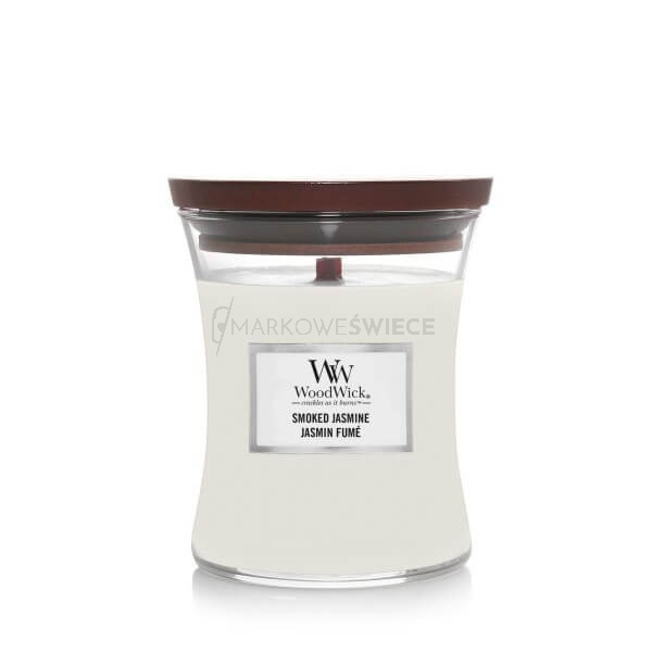 WoodWick Smoked Jasmine Średnia Świeca Core 275g OUTLET