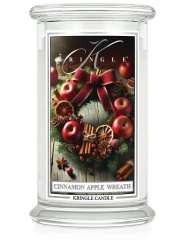 Kringle Candle Cinnamon Apple Wreath Duża Świeca Zapachowa 624g