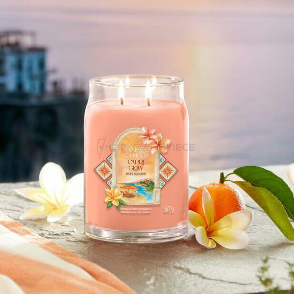 Yankee Candle Capri Glow Signature Duża Świeca 567g