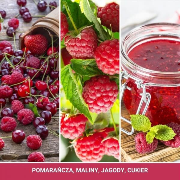 Yankee Candle Red Raspberry Signature Duża Świeca 567g