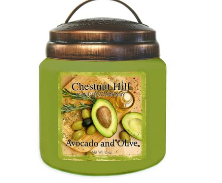 Chestnut Hill Avocado & Olive Świeca Zapachowa 510g