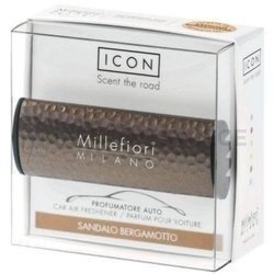 Millefiori Milano Sandalo Bergamoto zapach do samochodu Icon Metallo