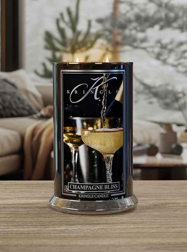 Kringle Candle Reserve Champagne Bliss Duża Świeca Zapachowa 624g