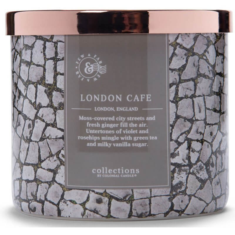 Colonial Candle London Cafe Świeca Zapachowa Tumbler 411g