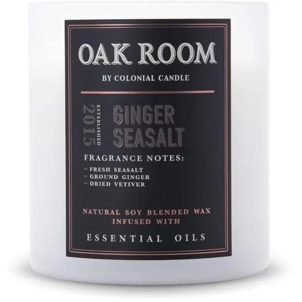 Colonial Candle Ginger Seasalt Świeca Zapachowa Tumbler 425g