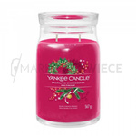 Yankee Candle Sparkling Winterberry Signature Duża Świeca 567g